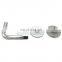 Pj-B406 Staircase Decorative Inox Sus Pipe Balustrade Glass Mount Bracket Accessories