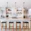 China Gold Factory Supply Lacquer Kitchen Cupboard Kitchen Cabinet Kitchen Furniture Set