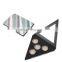 Innovate Empty Triangle Eyeshadow Palette Cardboard Packaging Box Eyeshadow Palette With Mirror