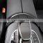 Autoaby Car Center Console Armrest Box Buttons Frame Decoration Sticker Trim for Mercedes Benz C Class W205 GLC X253 2015-2020