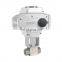 COVNA DN10 3/8 inch 2 Way 24V DC 5000PSI High Pressure 316 Stainless Steel Motorised Ball Valve