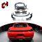 CH Hot Selling Perfect Fitment Engine Hood Mud Protecter Rear Lamp Auto Body Kits For Porsche 718 2016-2018 to GTS