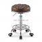 C5 salon beauty chair saddle PU Leather Salon Furniture Pedicure Stool