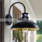 Outdoor  Gooseneck Ip65 Waterproof Motion Sensor Vintage Garden Wall Light Outdoor Lighting Fixture