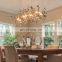 Indoor Iron Cage Chandelier Modern Ceiling Stainless Steel Pendant Lighting Lamp