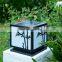 Hot Selling Outdoor Solar Post Lamp Garden Decor Pillar Fence Lighting For Main Gate Garden Landscape LED Column Light
