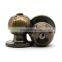 Antique brass double sided washroom bathroom round knob door lock