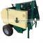 High quality compact round baling  hay straw and grass press baling baler machine