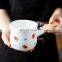Japanese Blue Hot Sale New Metal Enamel Roast Milk Pot With Enamel Coating