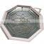 PVC/ALUMINUM Bay-window  Octagonal fixed Artistic  window