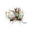 Presents Wall Decals Sticker 3D Pictures of Tree Stove For Home Wall Decoration