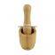 100% Natural Bamboo Spice Grinder Wooden Mortar and Pestle Set for Kitchen