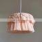 Tassel Chandelier BOHO Light! Fringe Chandelier Macrame Lamp Shade