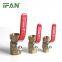 IFAN High Quality Brass Ball Valve 3/4 Female Ball Valve Water Supply Brass Valve