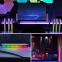 RGB Sound LED light app control pickup voice activated rhythm lights color ambient 16 LED lights bar of music custom logo