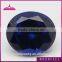 oval cut synthetic blue spinel gemstone