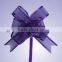 Organza String Pull Ribbon Bow with pp edgs For Party/Holiday Decoration