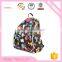 wholesale printing nylon cute floral print diaper backpack