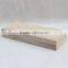 China supply hot sale wooden gift packaging box with lid for sale