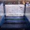 Industrial storage wire mesh steel pallet basket
