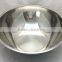 Stainless steel serving bowl minxing bowl 18-55cm