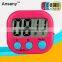 Factory supply small cooking feeder lab digital kitchen countdown timer digital wall clock timer
