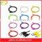 Very cheap V8 colord cable for huawei 7i/mate 8/P9