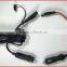 NEW Double Male Plug Pigtail Cigarette plug with 18AWG 2C 105c300V Power Cable Assembly
