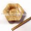 Rubber wood fruit plate for wedding, wooden fruit tray fruit dish