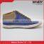 High quality elegant laced up practical comfortable men jean casual shoe