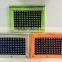 Osini custom colorful non-woven fabrics 3-Ring binder with mesh window cosmetic / pencil / zipper bag for girls & office