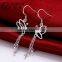 China bijouterie 2015 fashionable 925 thailand silver chain earring