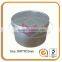 Decorative Round Metal Tins For Candles