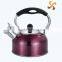 1.8L professional and high quality stainless kettle with full color coating tea pot