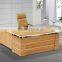 Modern pictures of wooden office computer table models (SZ-ODB302)