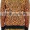 100% polyester Leopard all over print sweatshirt