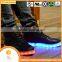 2016 man led light shoes, glow led light shoes for night running dancing
