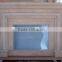 cheap simple desgin maple onyx travertine fireplace mantel
