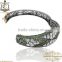 Pave Diamond Bangle Jewelry, Rose Cut Diamond, 925 Silver Tsavorite Gemstone Bangle Jewelry, Victorian Jewelry, Handmade Jewelry