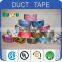custom size colourful printed cloth duct tape