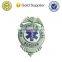 best price high qualiyt star shaped reflective volunteer badge for souvenir