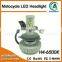 5 color options 6000LM fanless all in one motocycle LED headlight