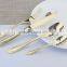 silver plated /24K Gold plated flatware cultery set 8027