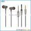 9mm Driver in ear Earbuds Earphone with Braided Cable for mobile/MP3/MP4/Computer,9mm Driver Earbuds Earphone