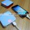 6600mAh Portable Flat Mobile Phone Power Bank with Dual USB Port