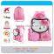 XF Polyester Cute Hello Kitty School Backpack