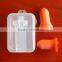 2016 bell shape ear plugs wireless foam ear plugs in pp box disposable bell shaped PU foam ear plugs string selectable Supplier