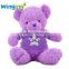 Microwavable lavender teddy bear stuffed plush teddy