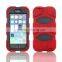 Defender rubber case cover for iPhone 5S with belt clip