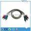 HD video cable 3rca male to 3rca male cable sex video audio output cable